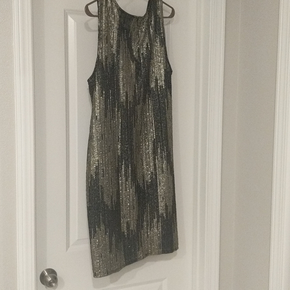 Gold & silver sparkle dress - Picture 2 of 3